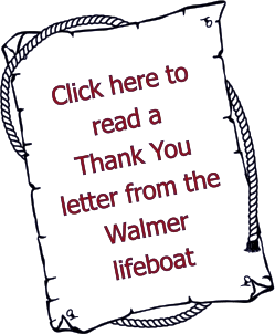 Click here toread aThank Youletter from theWalmerlifeboat
